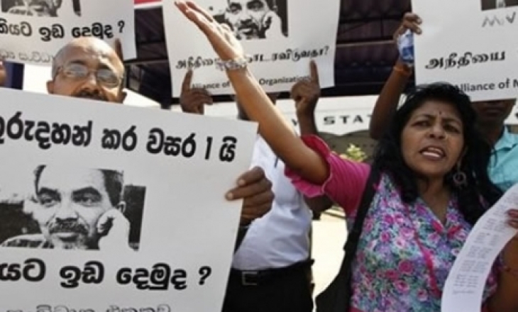 Press marks cruel anniversary in Sri Lanka