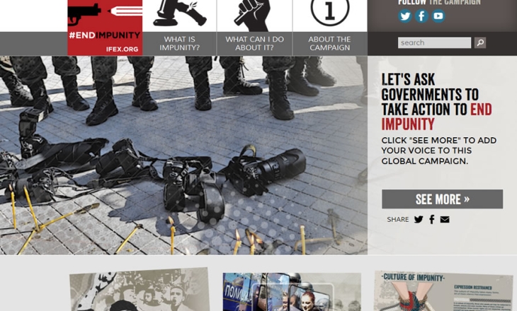IFEX launches 2014 campaign to end impunity